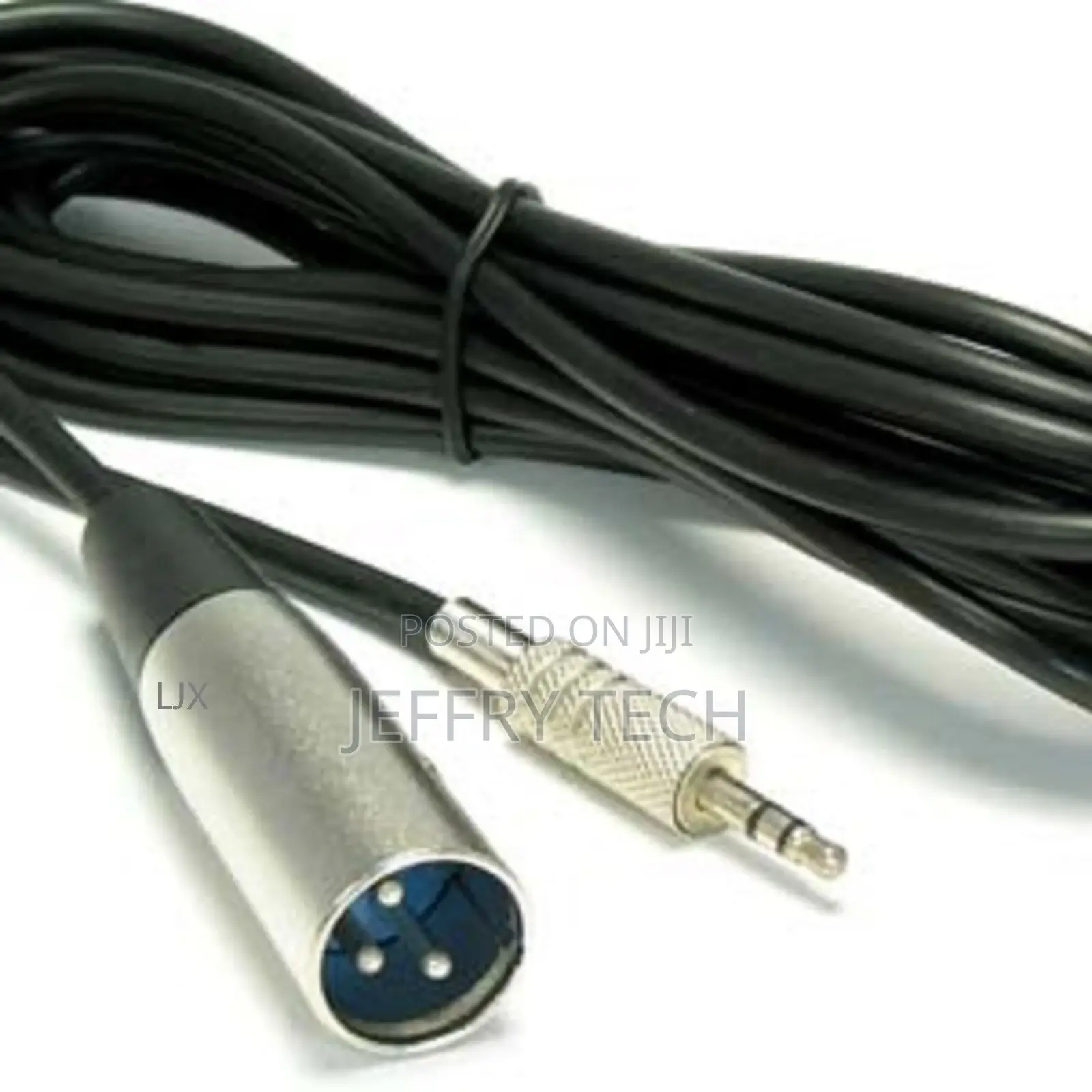 2m XLR Male to 3.5mm Stereo Jack Plug Cable PC Computer to 3
