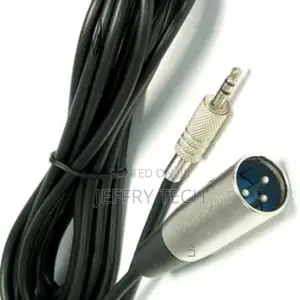 2m XLR Male to 3.5mm Stereo Jack Plug Cable PC Computer to 3