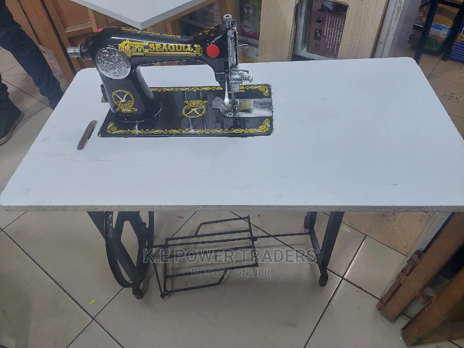 Head With Table Seagull Sewing Machine