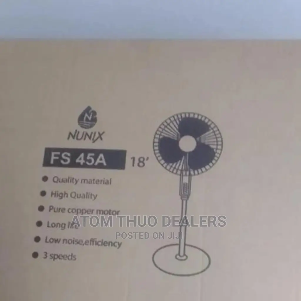 Quality Standing Fan 18 Inches Wide 