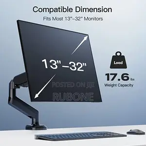 Monitor Mount Arm Stand Adjustable Articulating Gas Spring