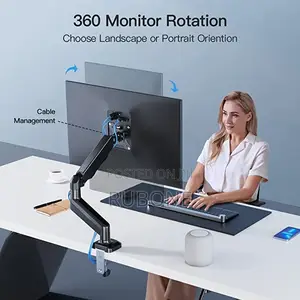 Monitor Mount Arm Stand Adjustable Articulating Gas Spring