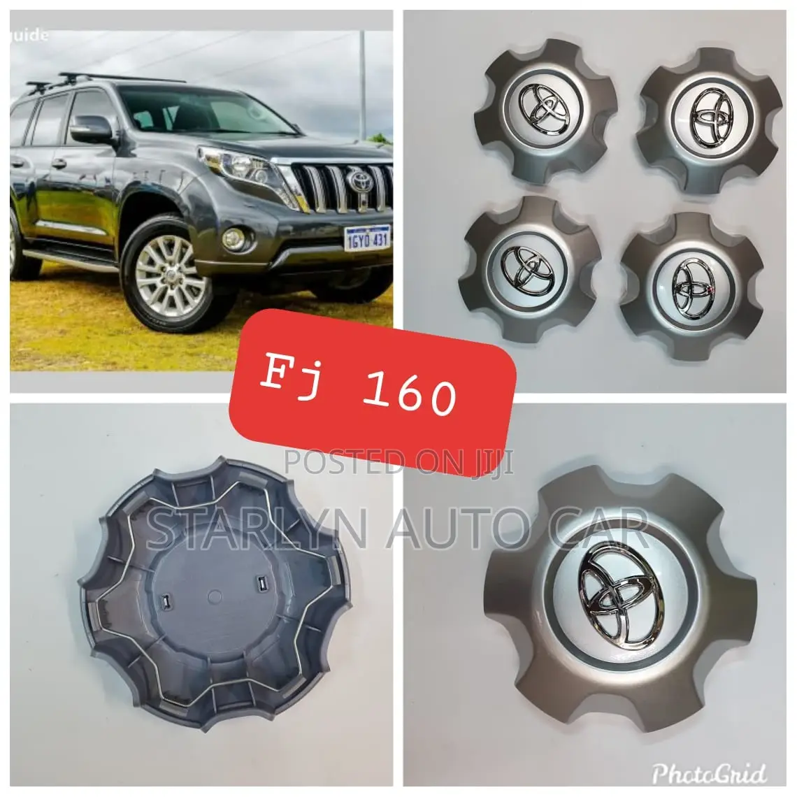 Rim Caps for Prado 160