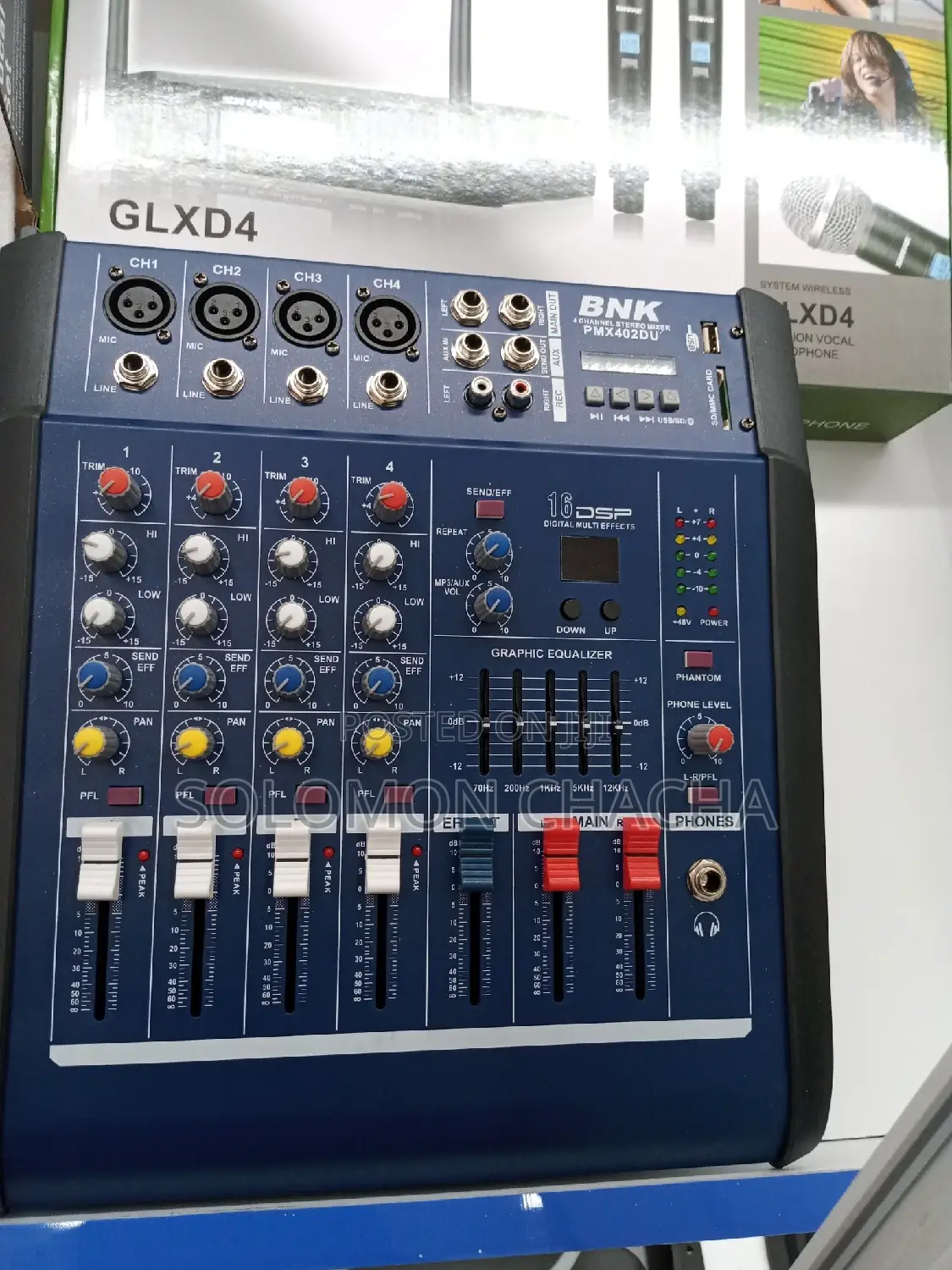 Bnk 4 Channel Music Mixer