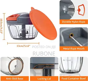 Artikel Manual Chopper With Storage Lid
