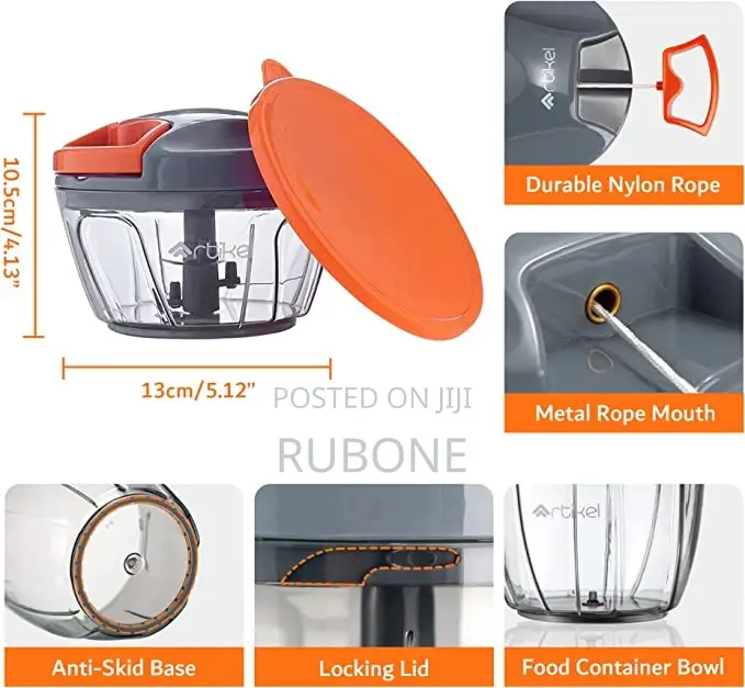 Artikel Manual Chopper With Storage Lid