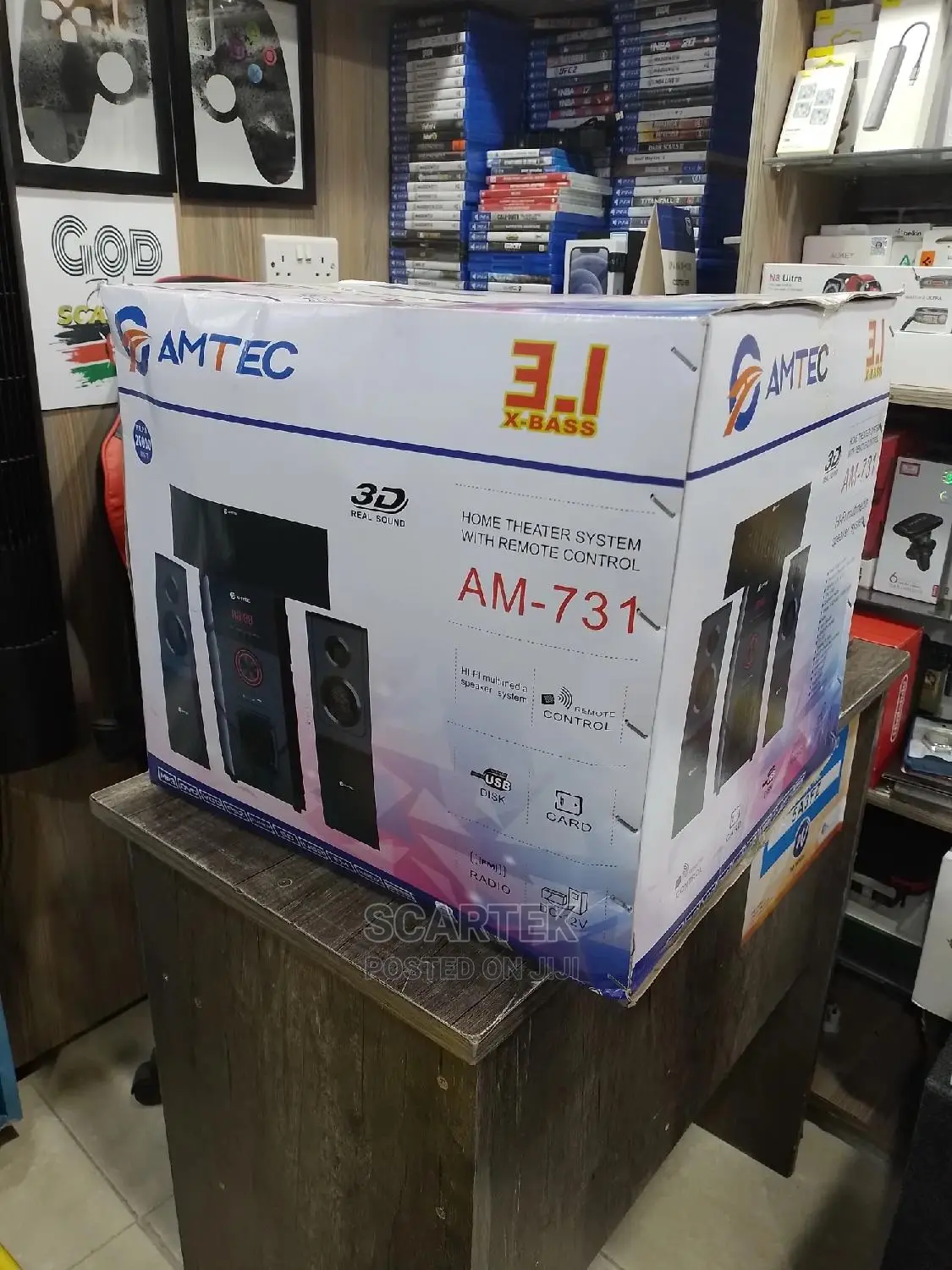 3.1 Xbass Amtec AM- 731 Subwoofer