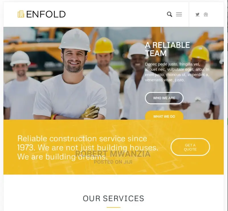 Websites for Business / Blog / Online Store