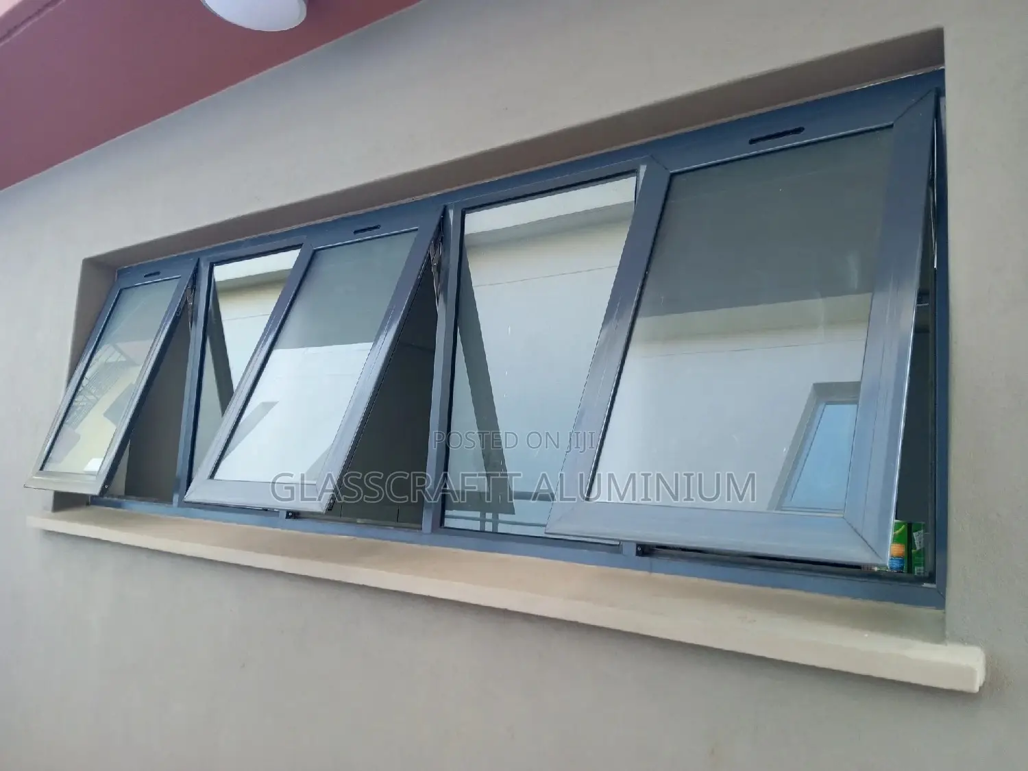 Coated Top/Side Hang Windows
