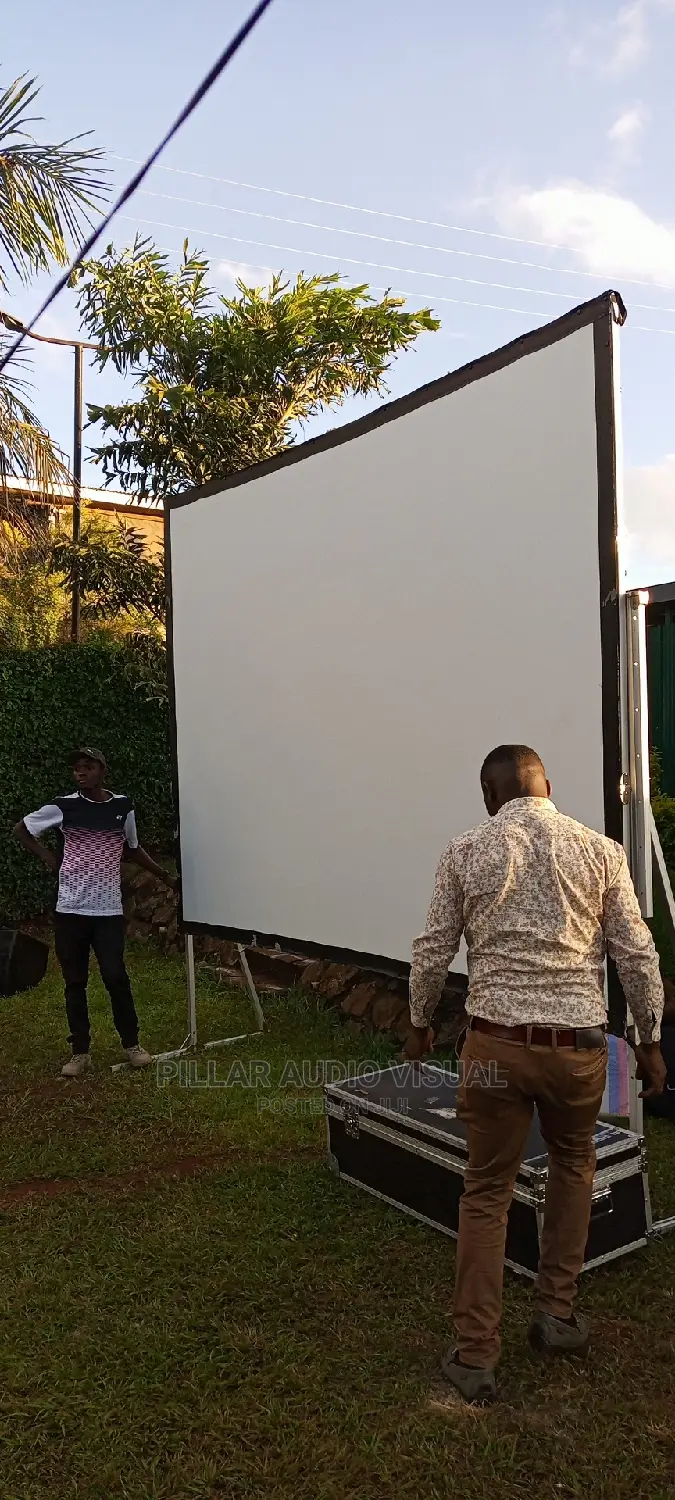 Rear/Flammed Projection Screen for Hire