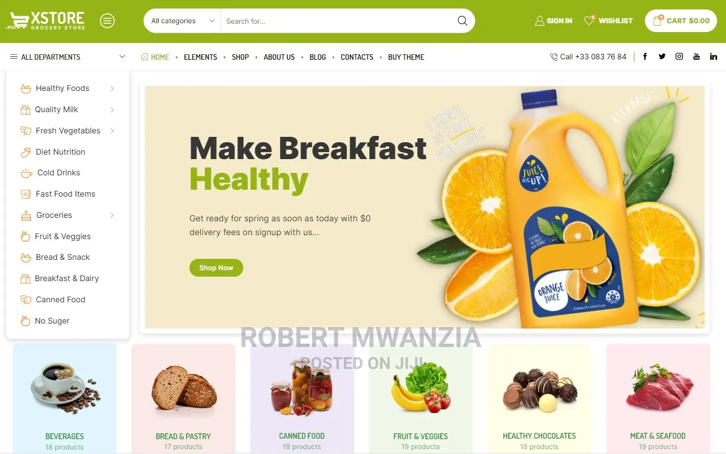 Websites for Business / Blog / Online Store