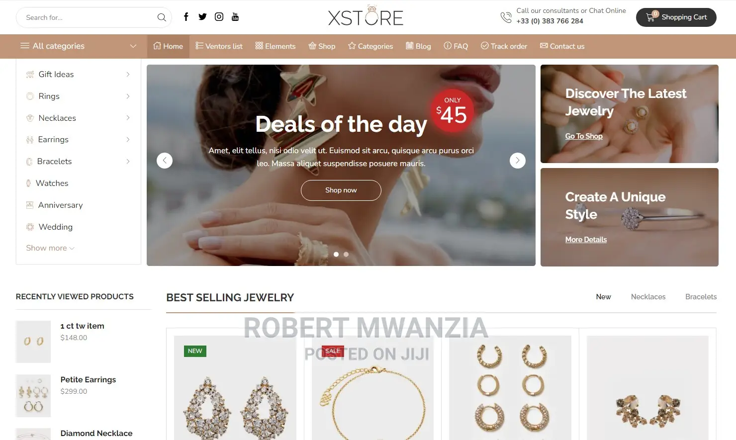 Websites for Business / Blog / Online Store