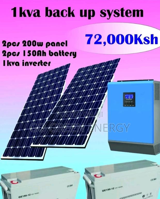 1 Kva Solar System Back Up - main view