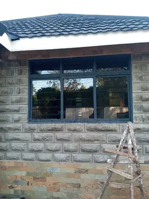 Light Gray Aluminum Windows