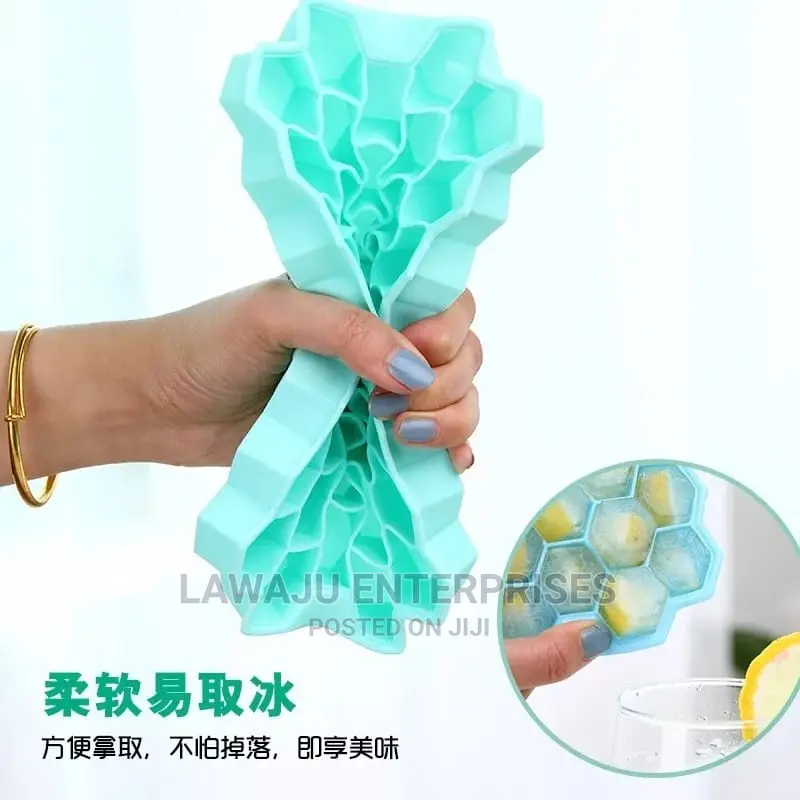 Silicon Ice Cube Tray - 37 Cubes