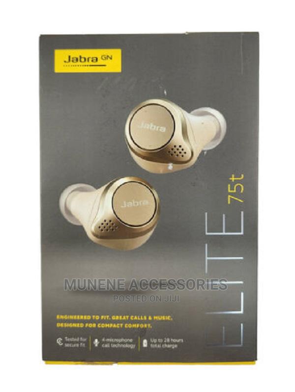 Jabra ELITE 75T Bluetooth Earbuds Secure Fit 4 Mic Tech - thumbnail 4