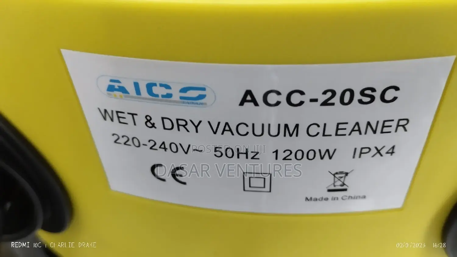 Aico Carpet Cleaner 20l