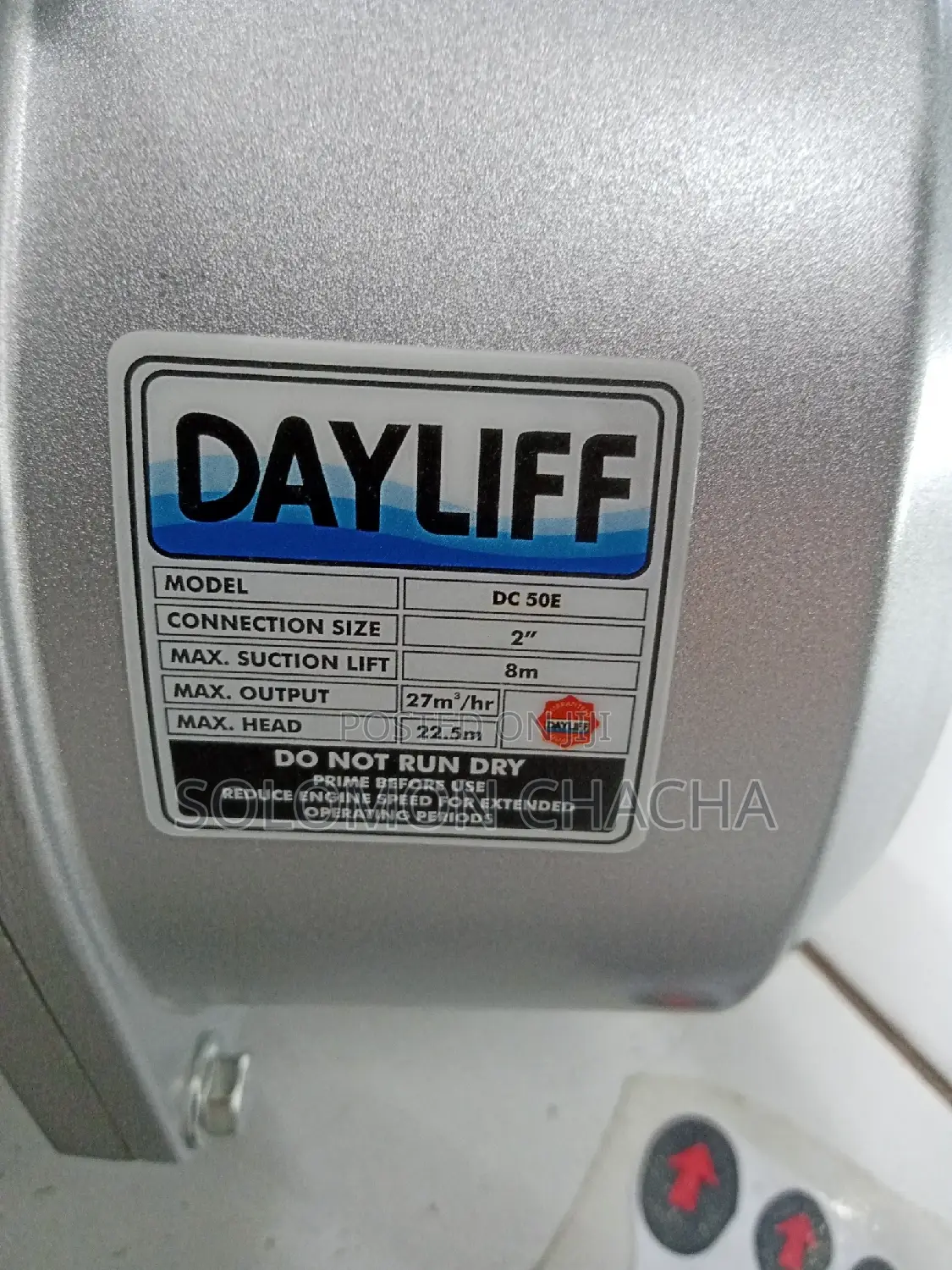 Dayliff 2" Gasoline Water Pump