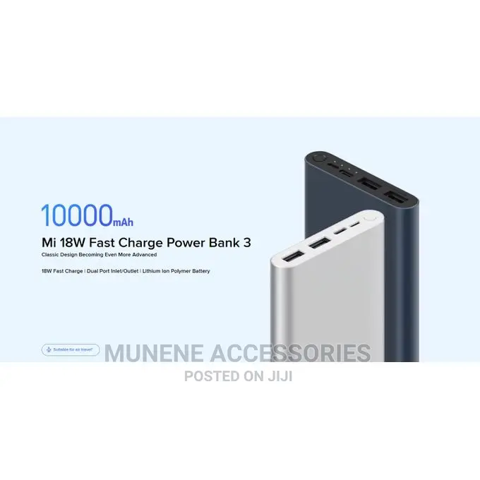 Mi Xiaomi Mi Power Bank 3 10000mah 18w Qc 3.0 Pd