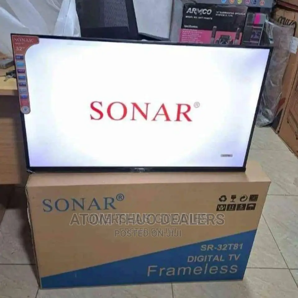 Sonar 32 Inches Frameless Digital TV