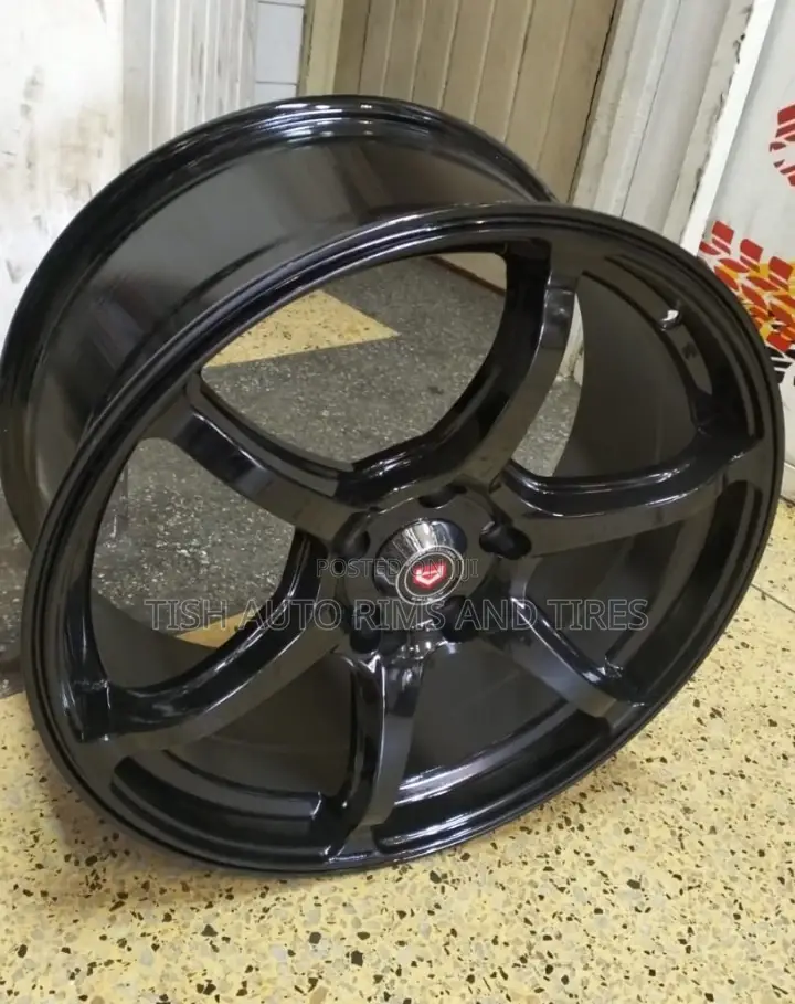 Black 18 Inch Rims Set for Crown/Mark X/Harrier