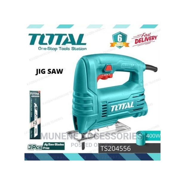 Total 400W Jigsaw With Free 3pc Blades