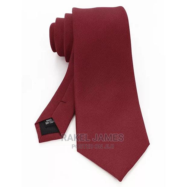 Red Medium Size Tie - thumbnail 2