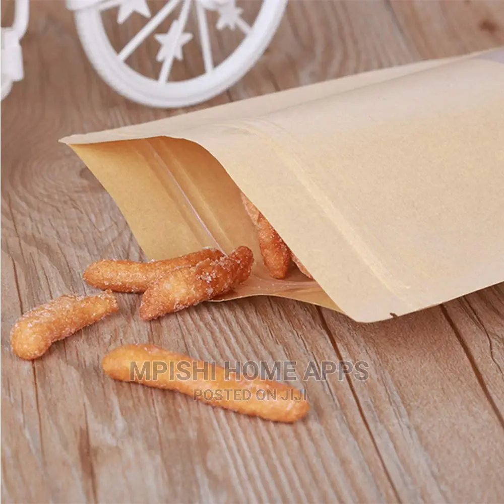 Kraft Pouch Bags 50pcs