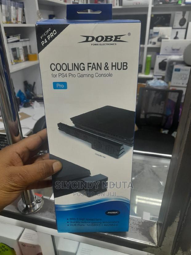 Dobe Cooling Fan and Hub for Ps4 Pro Gaming Console