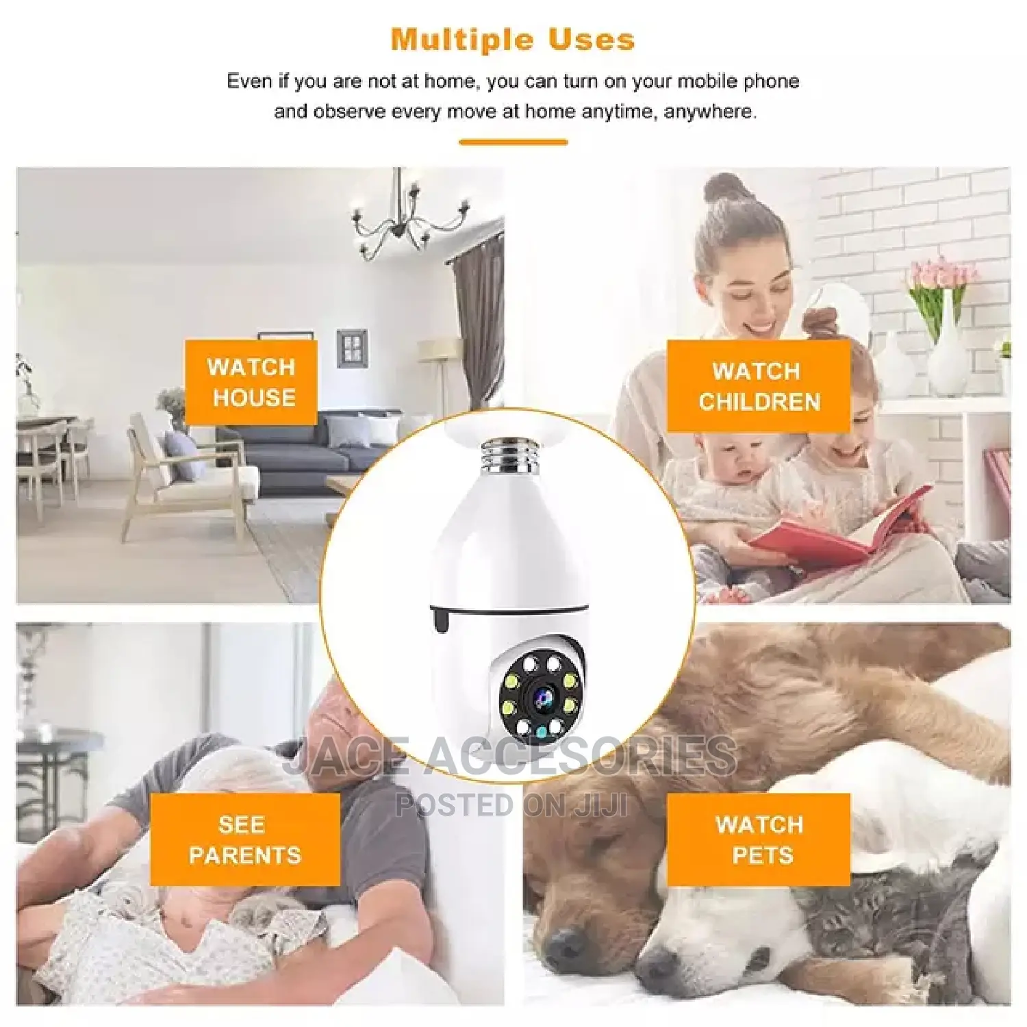 New Cctv Bulb Camera Ptz