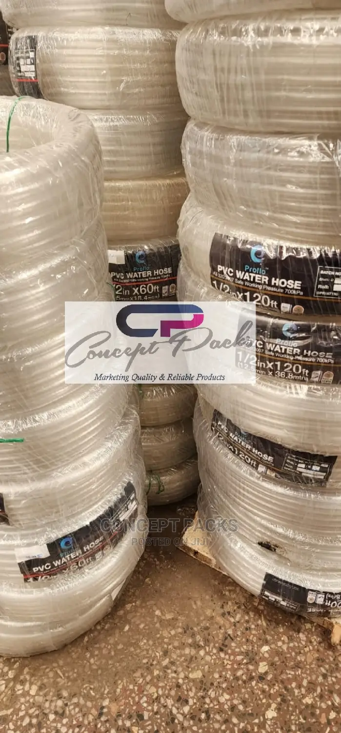 1/2 * 60ft ( 12.5mm X 18.4mtrs) Clear Water Hose Pipe