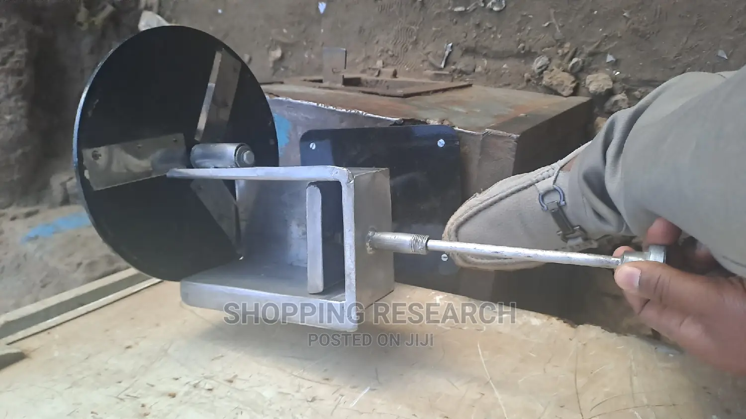 Crisps and Bhajia Cutter Stainless Metallic