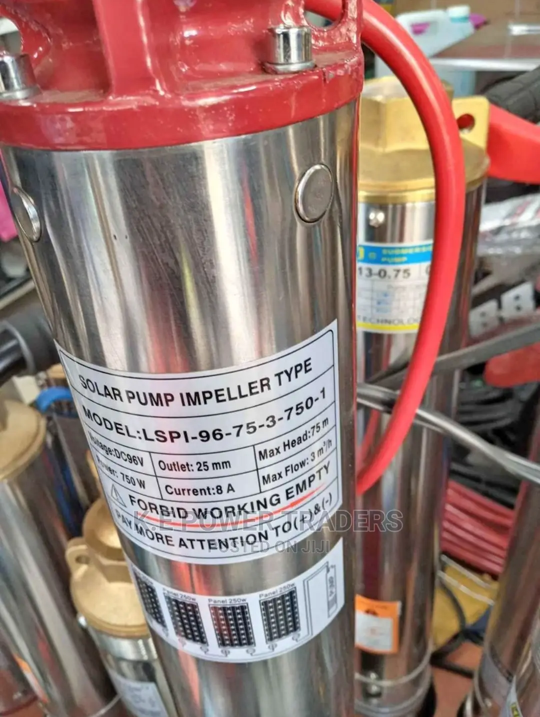 750w Clean Water Submersible Pump
