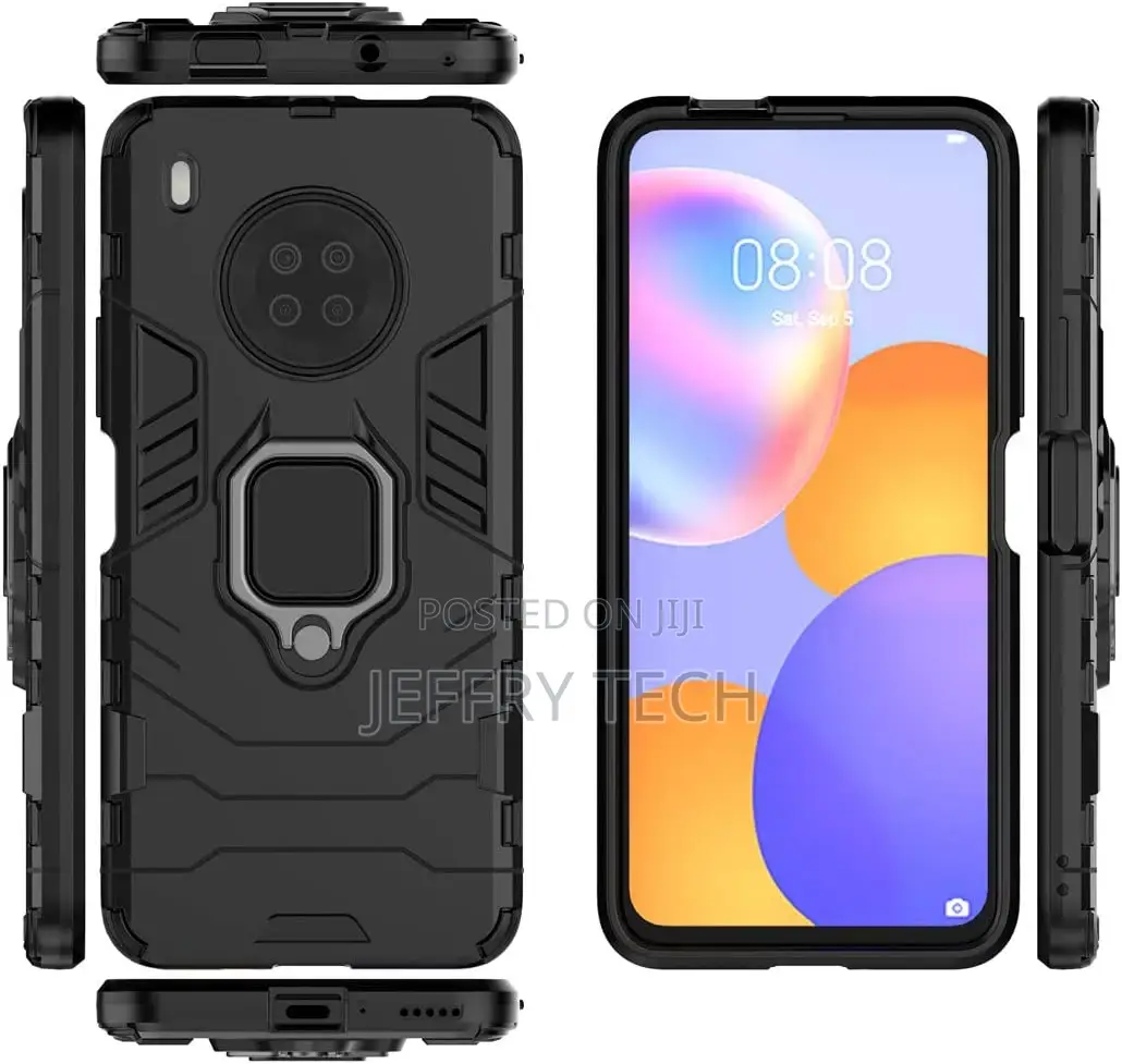 Compatible With Huawei Y9A Case, Magnetic Ring 360 Protectiv