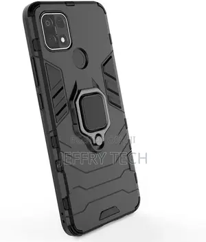 Beyondtop Case for Oppo A15 Metal Ring Support [Compatible M