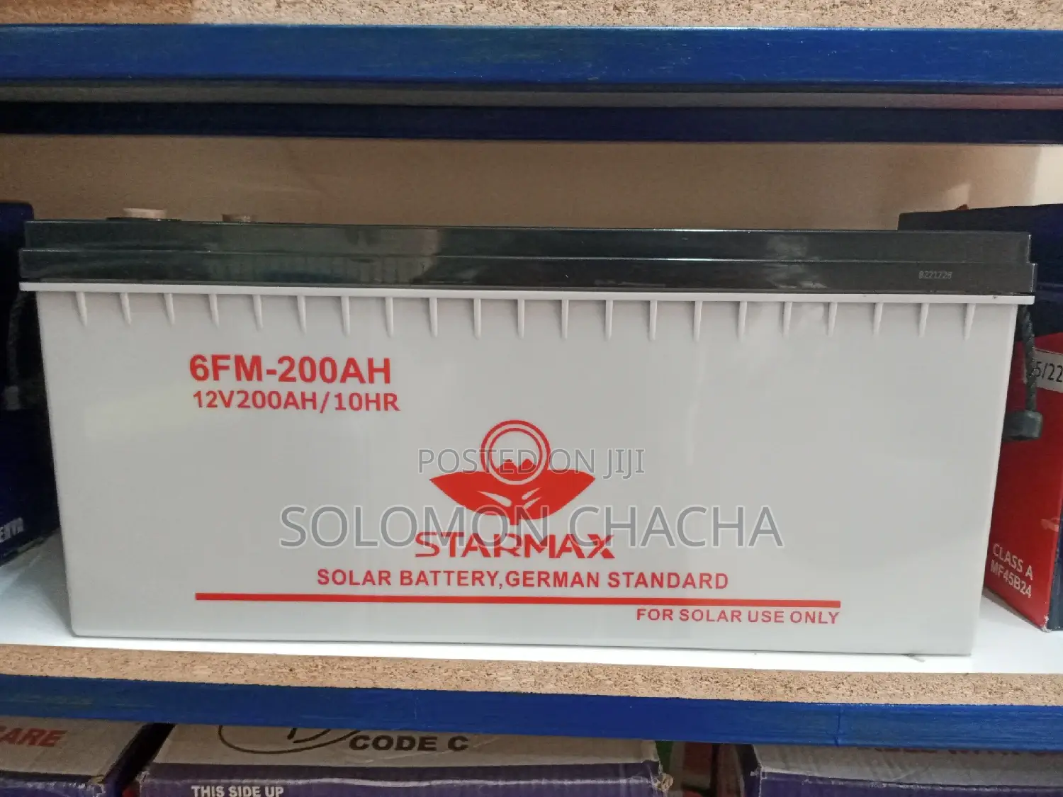 Starmax 200ah/12v Solar Battery