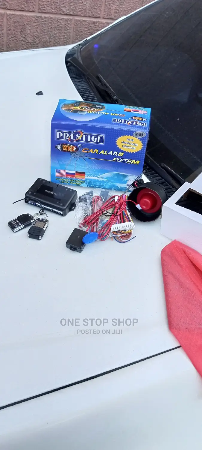 Original Prestige Car Alarm With Cut Out