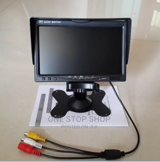 New 7" TFT Color Monitor for Car Reverse Camera Back Up