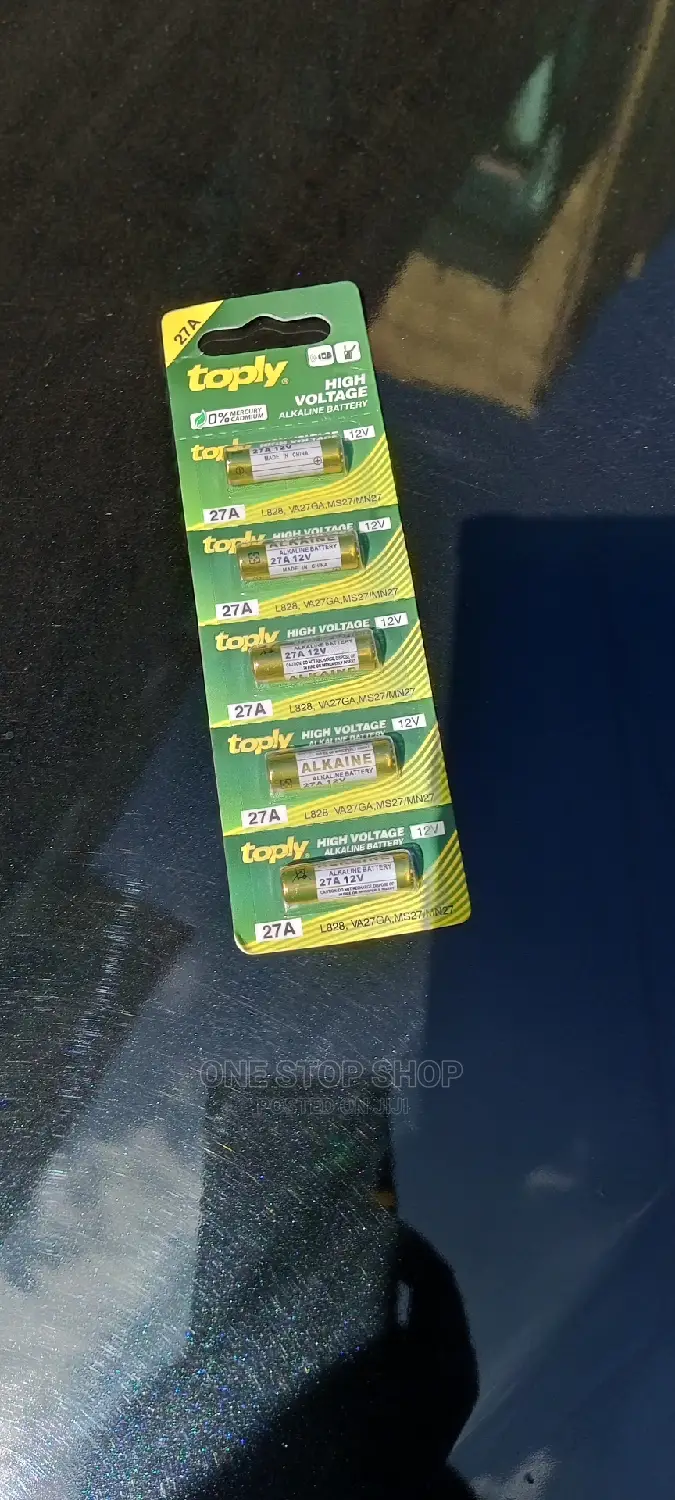 27A Car Remote Key Batteries (5pc Pack)