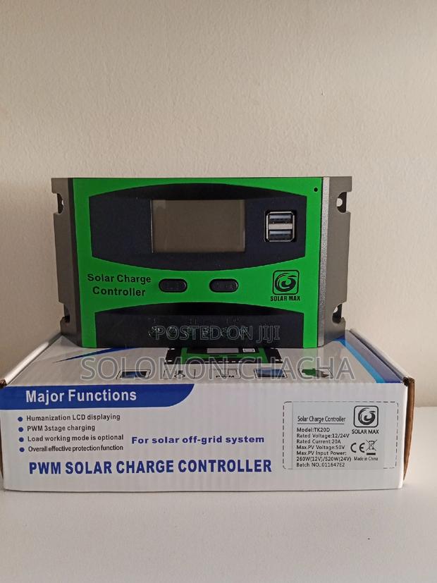 Solarmax 20A Charge Controller - main view