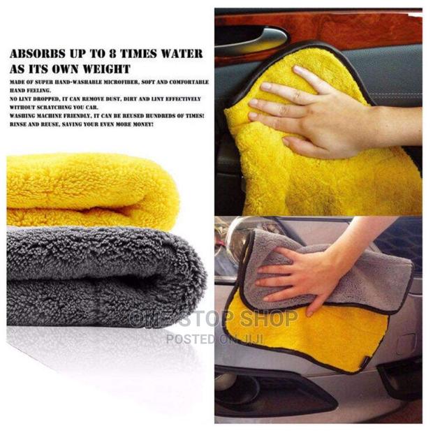 2pcs Microfiber Car Washing Towel - thumbnail 2