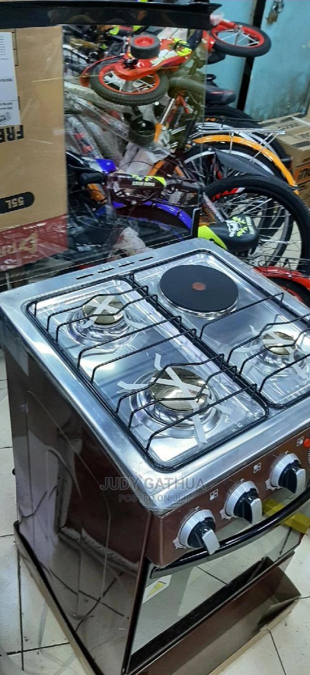 Gass Cooker + Electric Oven