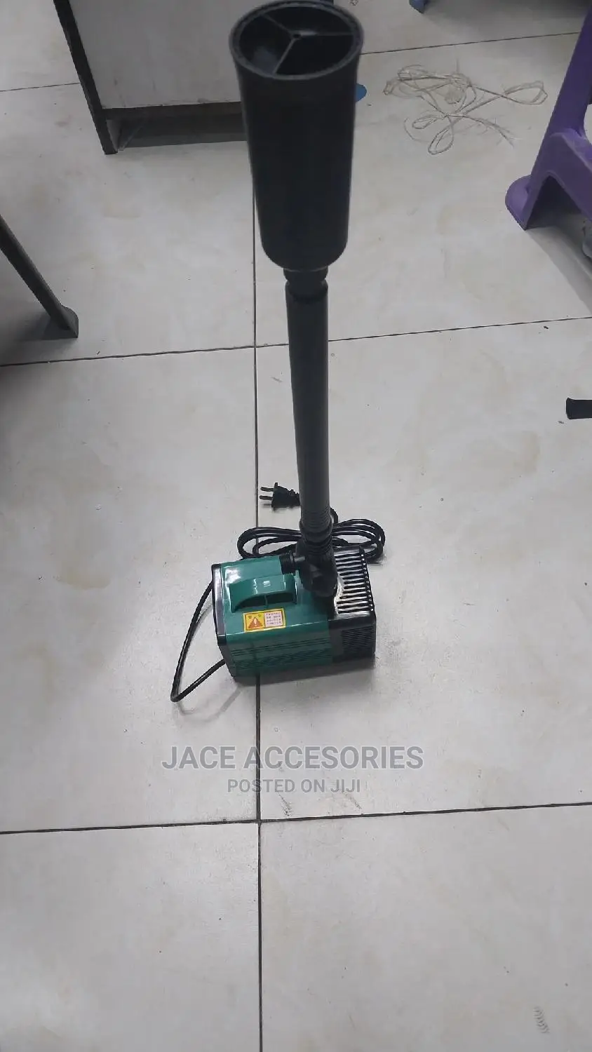 Fountain Pump With Nozzles
