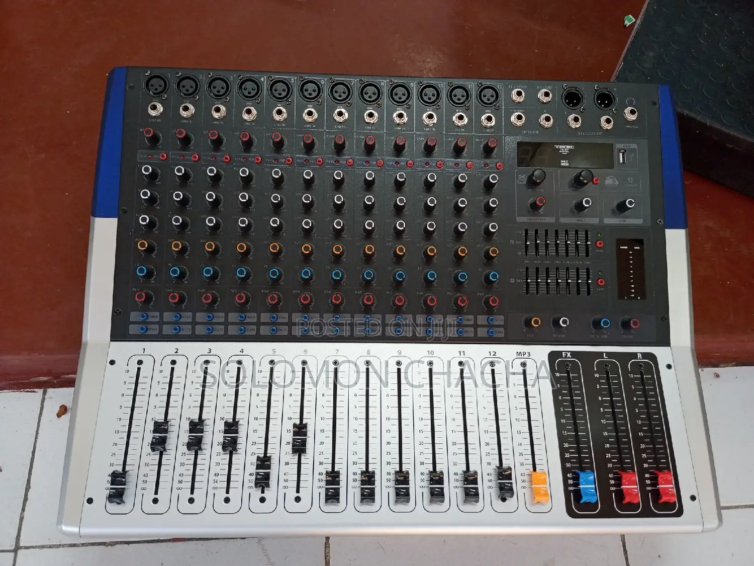 12 Channel PRO Mixer