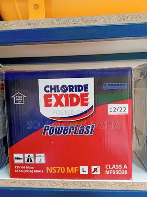 Ns70 12V Chloride Exide Battery