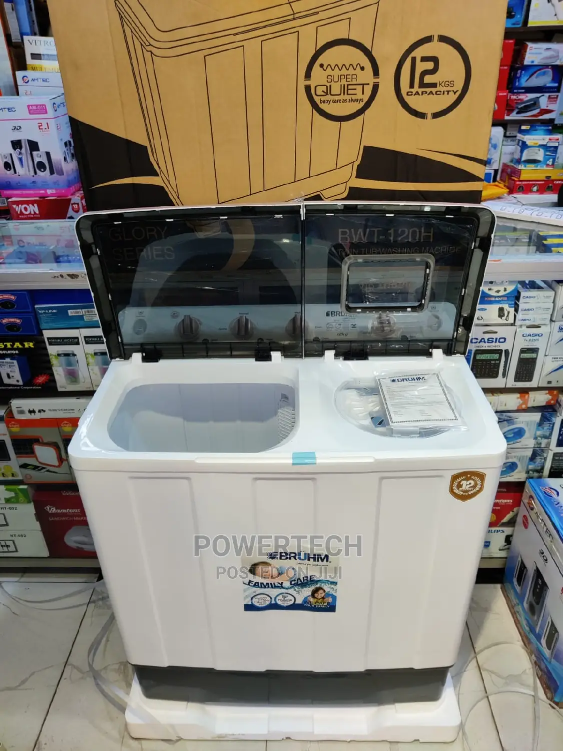 12kg Washing Machine Bruhm Brand.