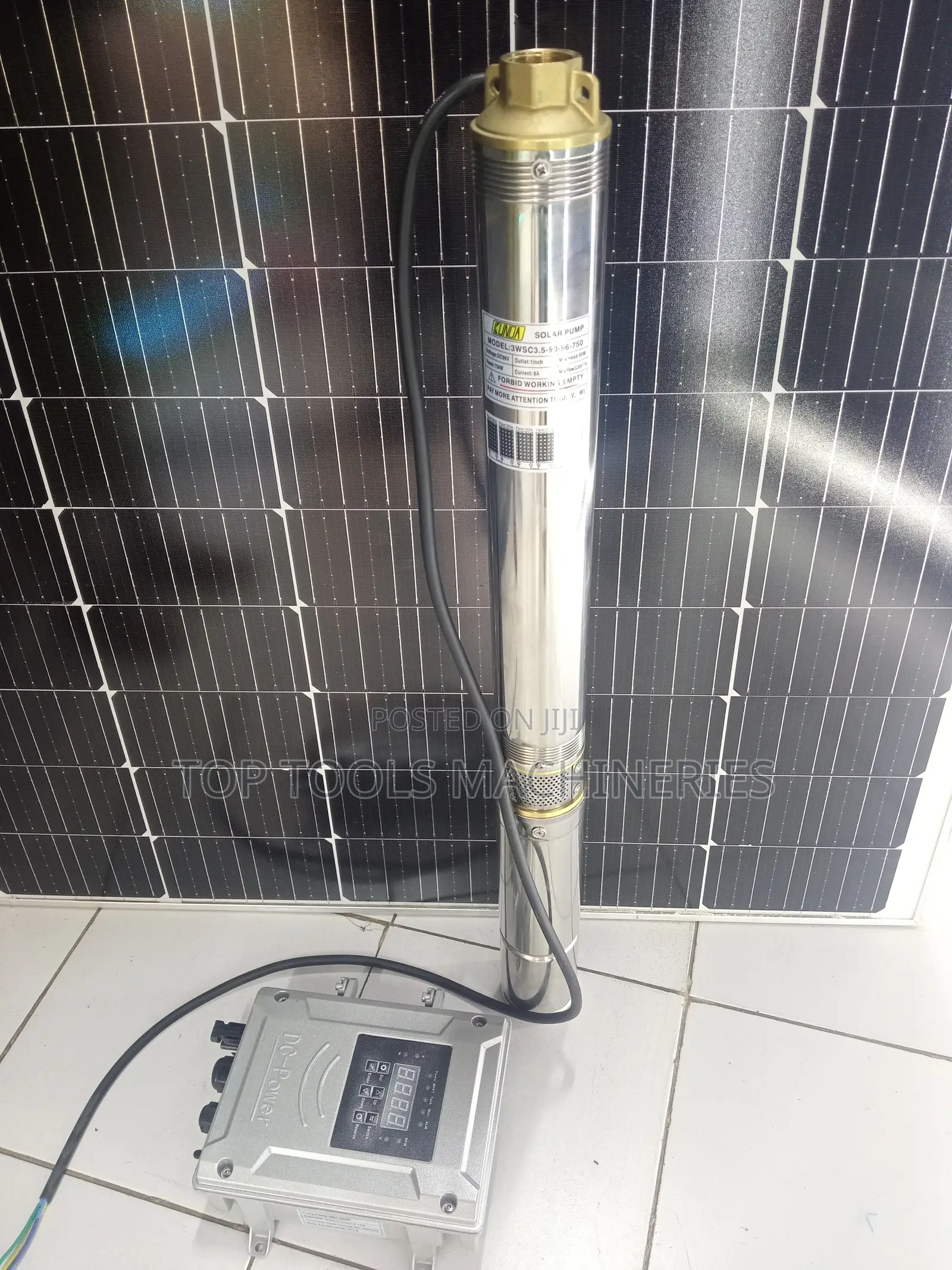 Kunda Submersible Solar Water Pump 90m