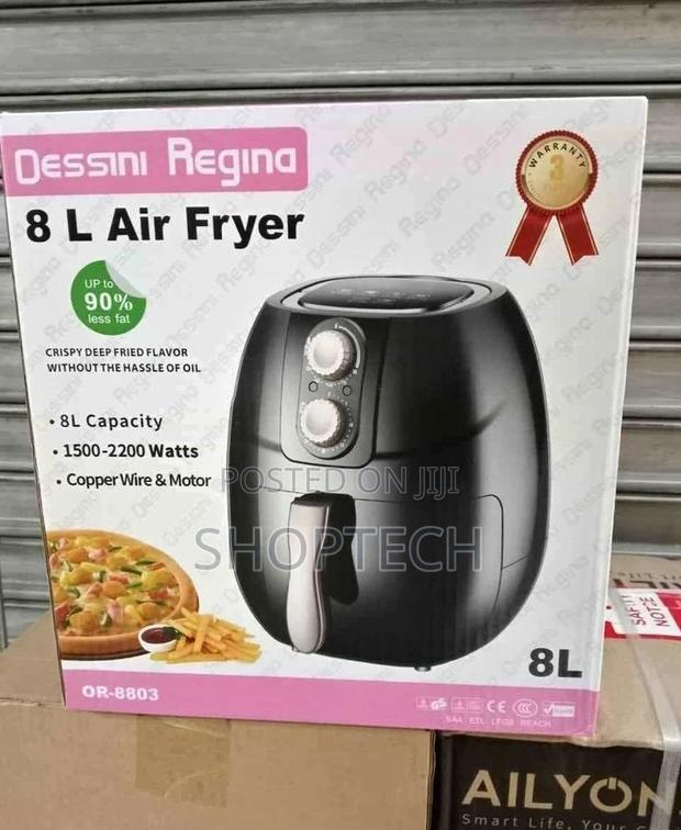 Dessini Air Fyer 8 Litres (3 Pin British Plug)