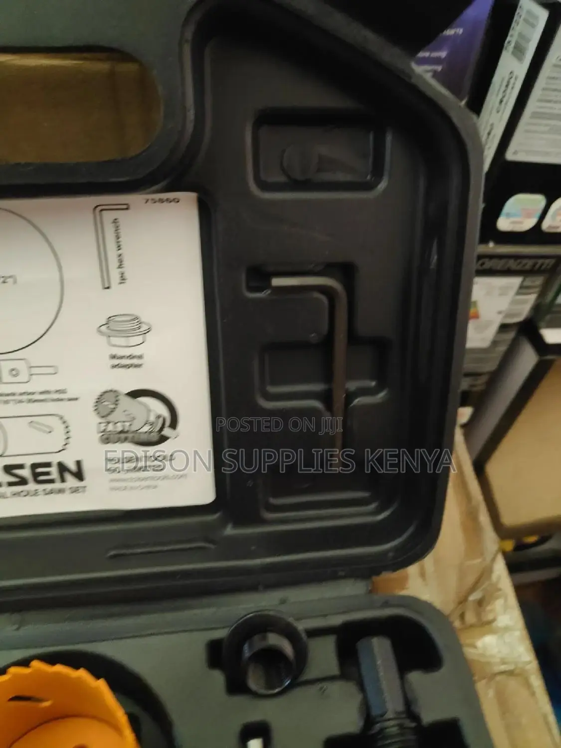 Metal Hole Saw Set Tolsen 9pcs Bi-metal Hole Saw Set 75860