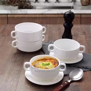 Ceramic Mushroom Soup Cup